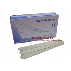Dis' Wooden Tongue Depressor / Waxing Spatula (100pcs/box) Dis' Wooden Tongue Depressor / Waxing Spatula (100pcs/box)